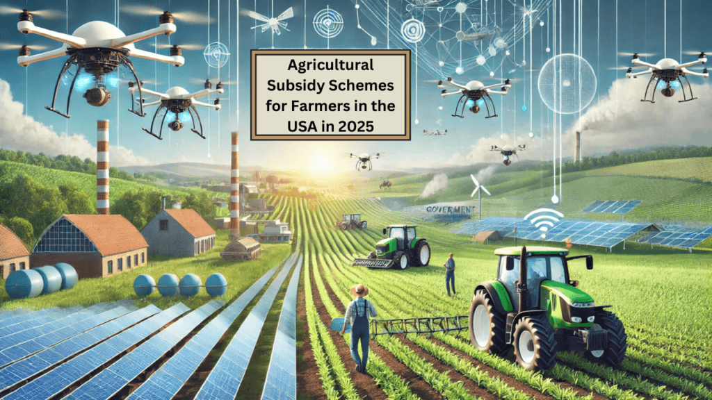 Agricultural Subsidy Schemes for Farmers in the USA in 2025