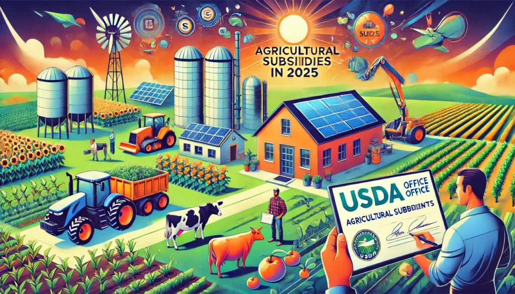 Agricultural Subsidy Schemes for Farmers in the USA in 2025