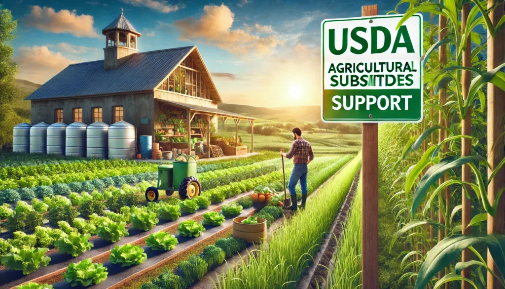 Organic Farm Startup Subsidy USA