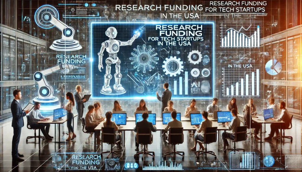 Research Funding for Tech Startups in the USA